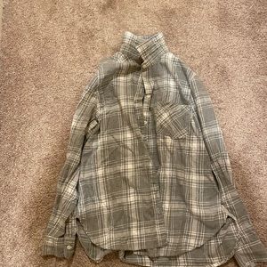 Plaid Grey Flannel